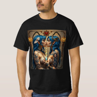 T-shirt Encuentro de Almas con Llama Etérea