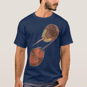 T-shirt Encycloart Horseshoe Crabe Xiphosura