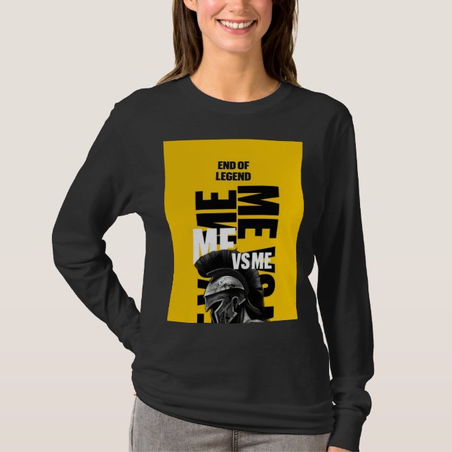 T-shirt End of Legend Me vs Me Graphic Sweatshirt (Devant)
