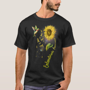 T-shirt Endometriose Tournesol Colibri