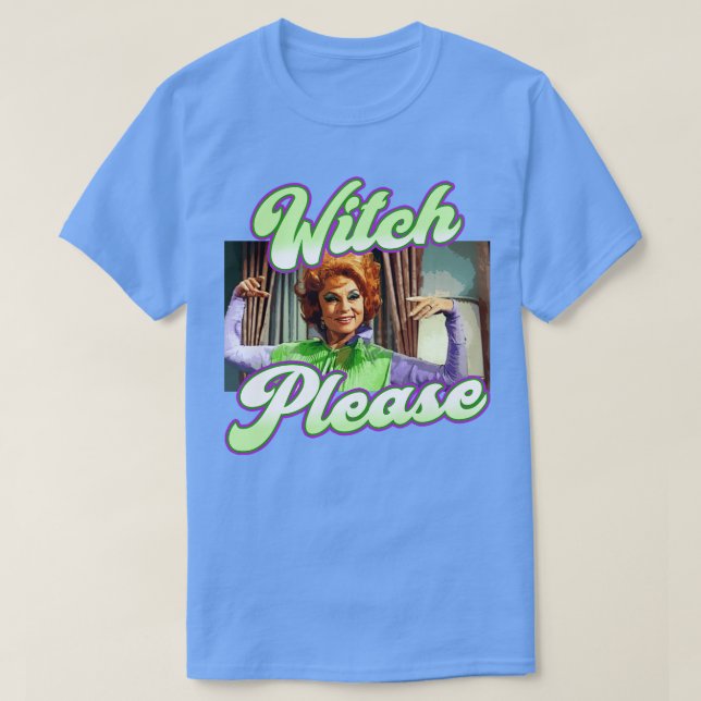 T-shirt Endora sorcière de Bewitched (Design devant)