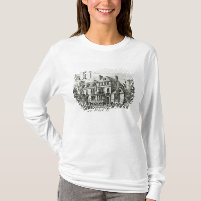 T-shirt Endroit d'abbaye, le bois de St John (Devant)