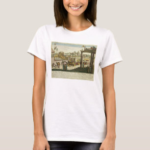 T-shirt Endroit de Namchas à Lahore, montrant le trône