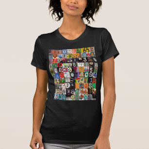 T-shirt Endroits de pi