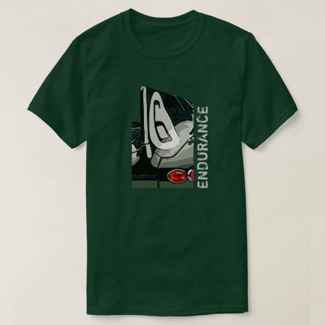T-SHIRT ENDURANCE - FIN N N° 6 (Design devant)