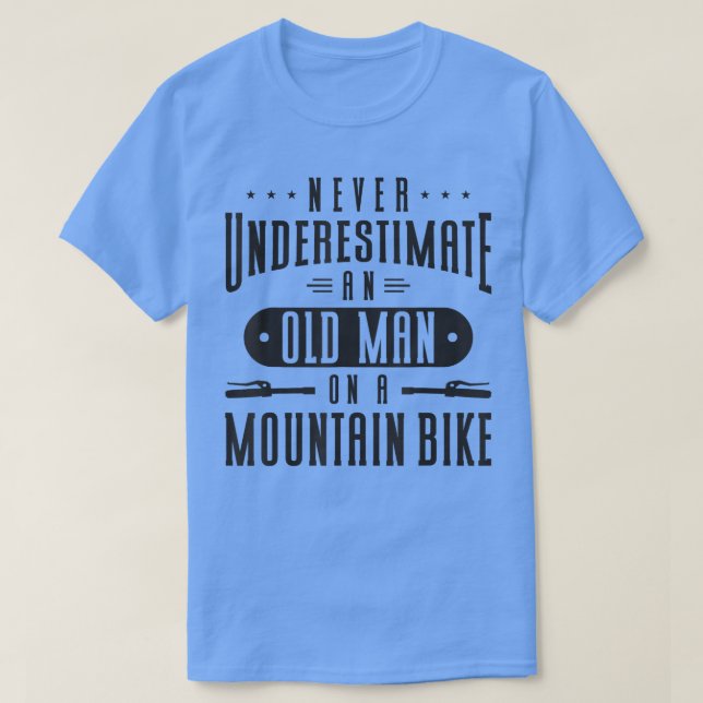 T-shirt Enduro MTB Mountain VTT équitation Descente Papa F (Design devant)