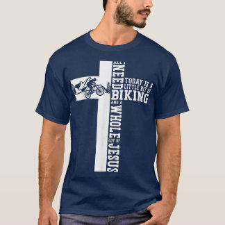 T-shirt Enduro MTB Mountain VTT équitation Downhill Christ