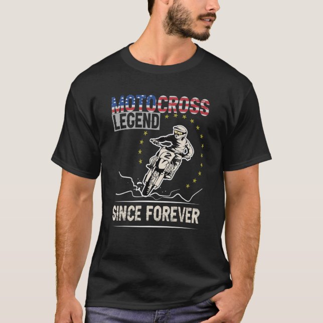T-shirt Enduro US Motocross Adventure (Devant)