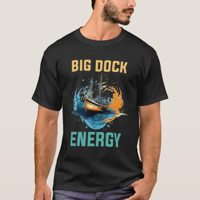 T-shirt Énergie de Big Dock (Devant)
