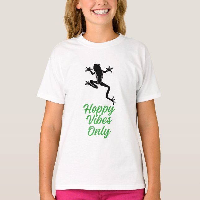 T-shirt Énergie de grenouille (Devant)