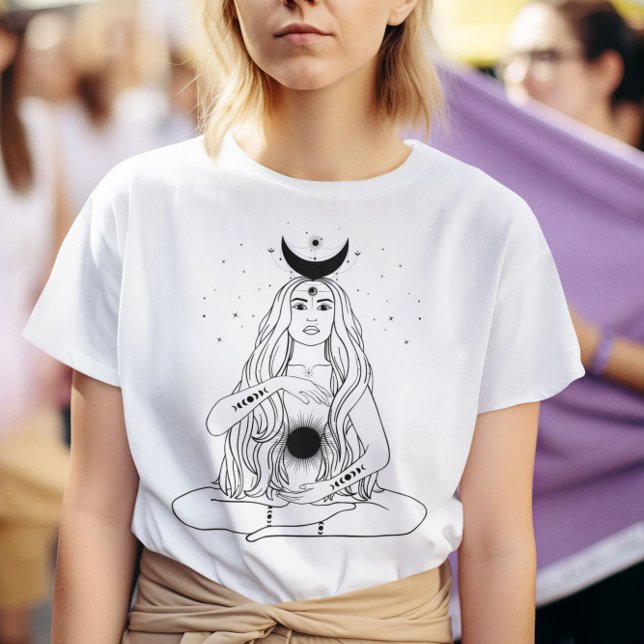 T-shirt Énergie de Guérisseuse Déesse Céleste (Créateur téléchargé)