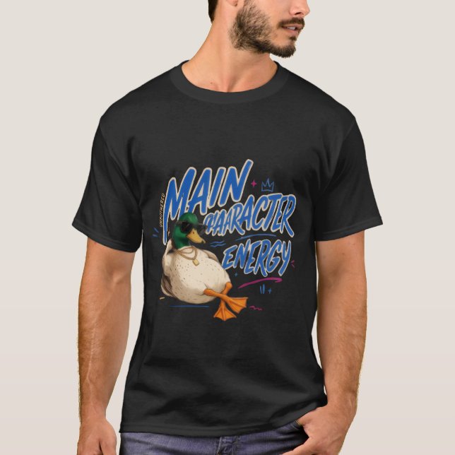 T-shirt Énergie de Personnage Principal (Devant)