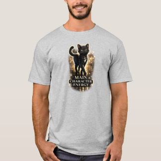 T-shirt Énergie de Personnage Principal – Esthétique de Ch