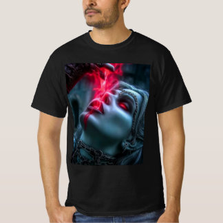 T-shirt Énergie de Vampire Sombre