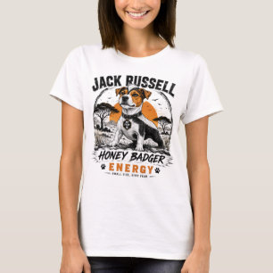 T-shirt Énergie intrépide de Jack Russell