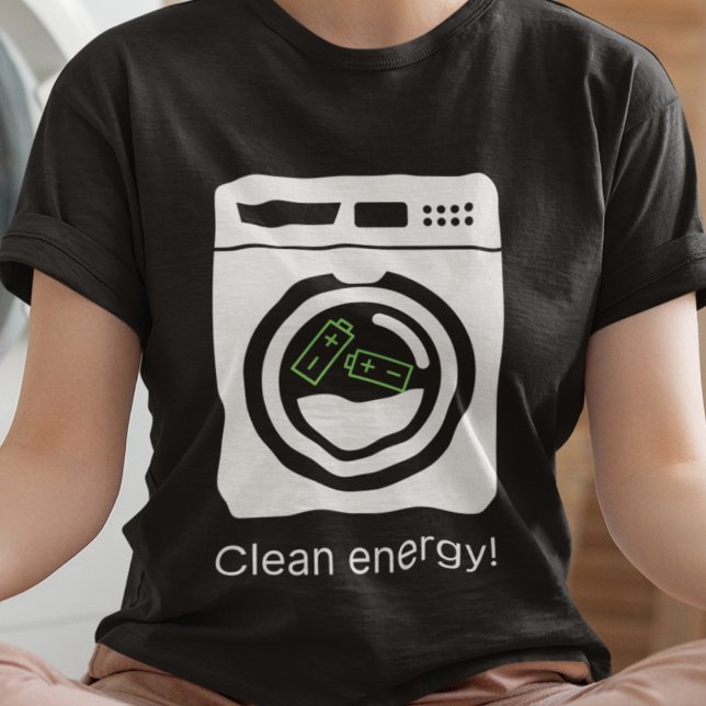 T-shirt Énergie propre - Batteries en lave (Available on multiple products, sizes and colors. )
