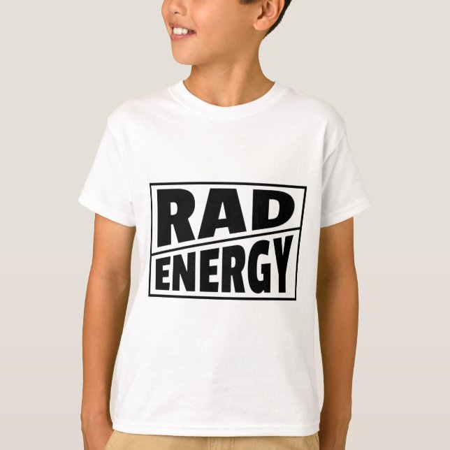 T-shirt Énergie Rad (Devant)