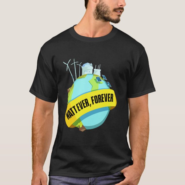 T-shirt Énergie renouvelable (Devant)