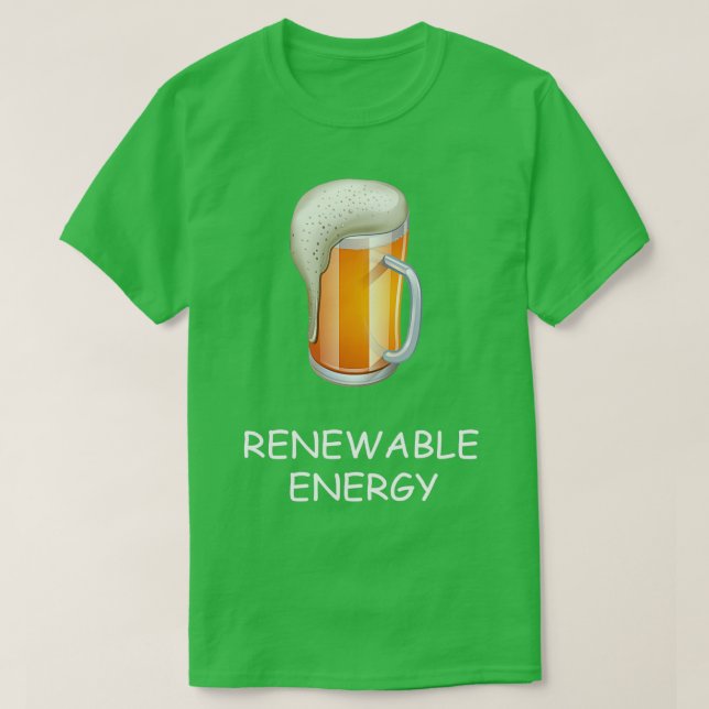 T-shirt Énergie renouvelable (Design devant)