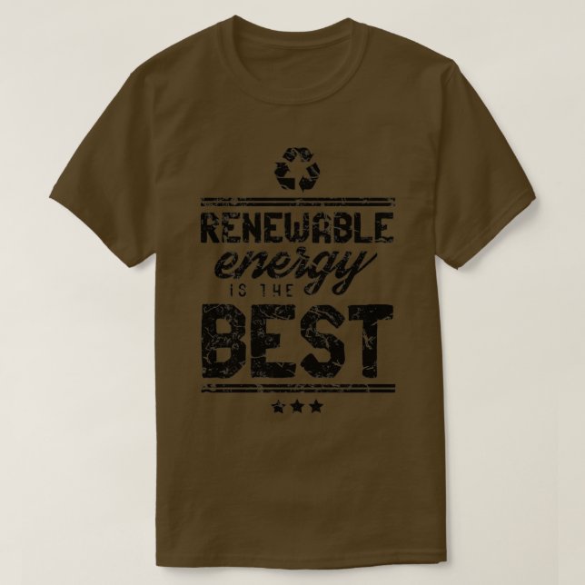T-shirt Énergie renouvelable 43 (Design devant)