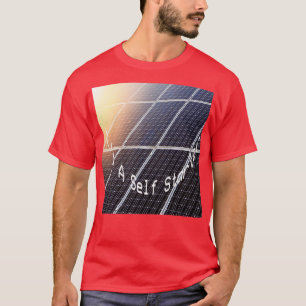 T-shirt Énergie renouvelable Auto-démarreur Commentaire Cl