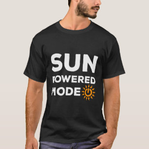 T-shirt Énergie renouvelable énergie solaire mode solaire