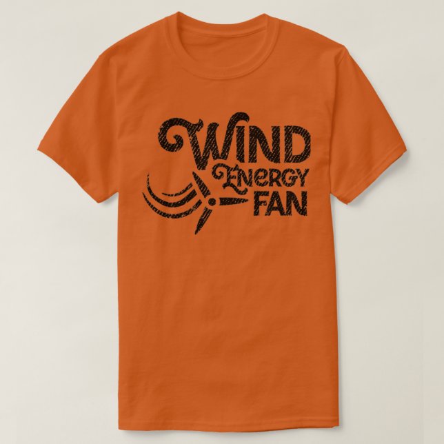 T-shirt Énergie renouvelable éolienne éolienne Essentiel (Design devant)