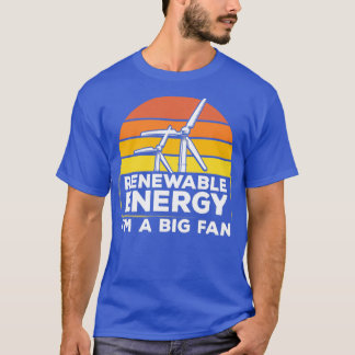T-shirt Énergie Renouvelable Ix27m Un Vent Ventilateur Ven