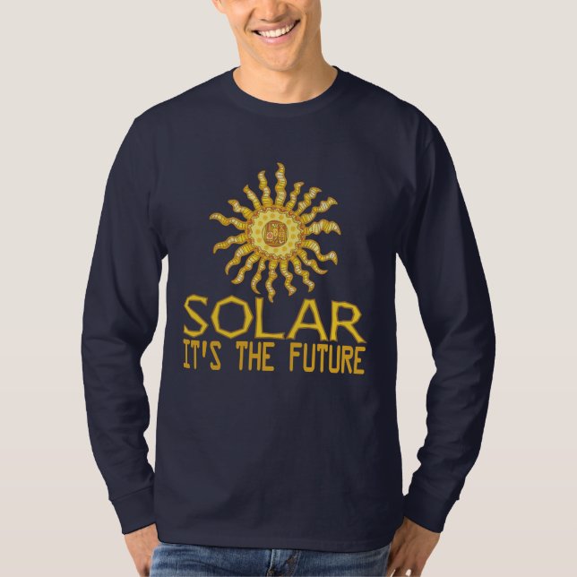 T-shirt Énergie solaire (Devant)