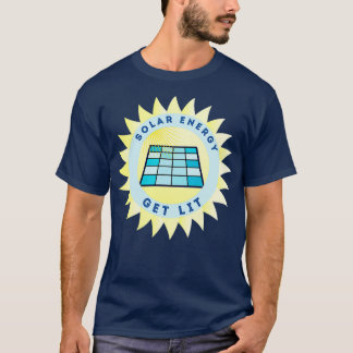 T-shirt Énergie solaire : allumer