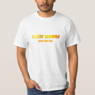 T-shirt Énergie solaire chaude ! Chemises légères