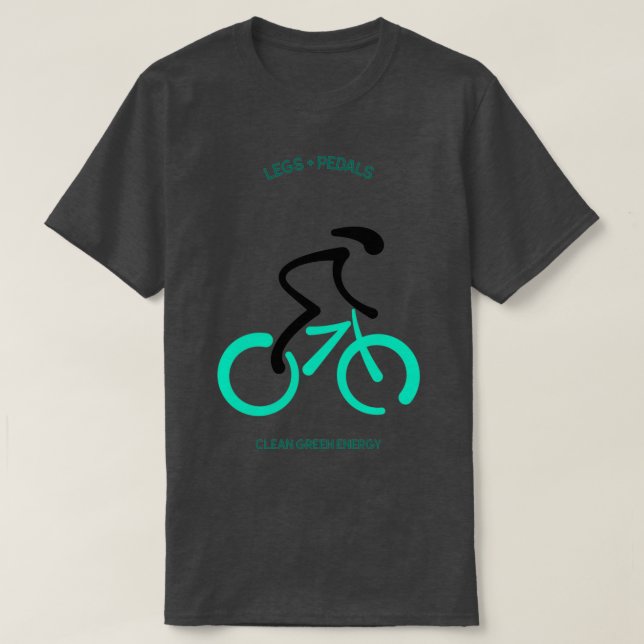 T-shirt Énergie verte propre 1 (Design devant)