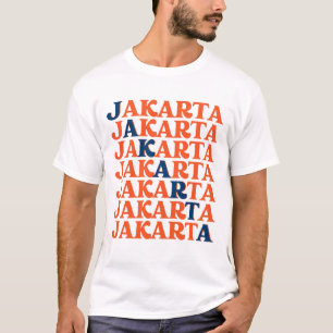 T-shirt énergie vive de Jakarta, Indonésie