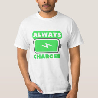 T-shirt énergique pour hommes. Toujours Facturé.
