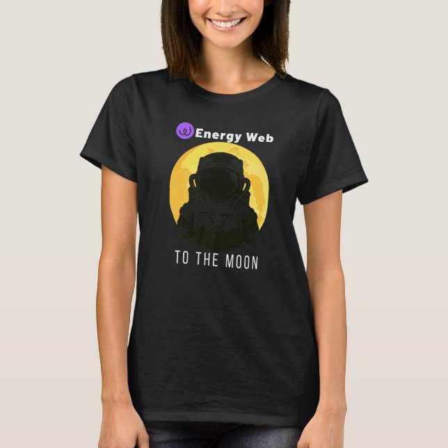 T-shirt Energy Web To Moon Ewt CryptoCurrency Blockcha (Devant)