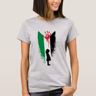 T-shirt Enfance exécutée - Solidarité palestinienne