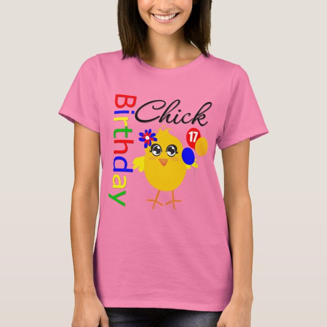 T-shirt Enfant 17 Ans (Devant)