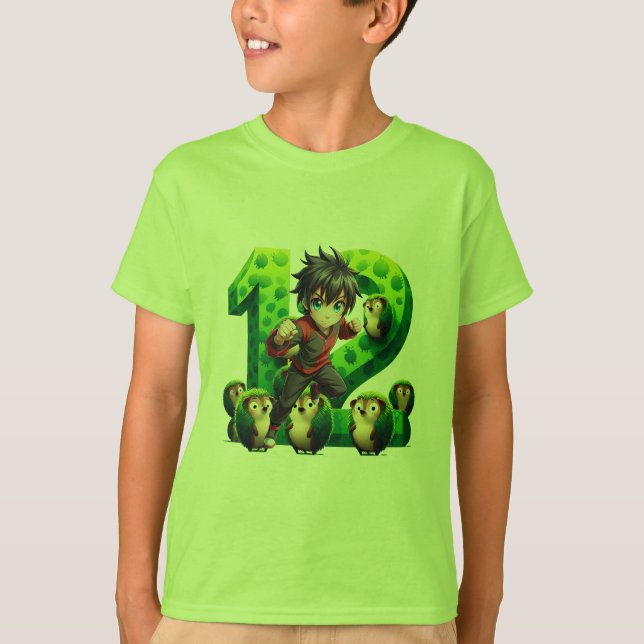 T-shirt Enfant À 12 Ans (Devant)