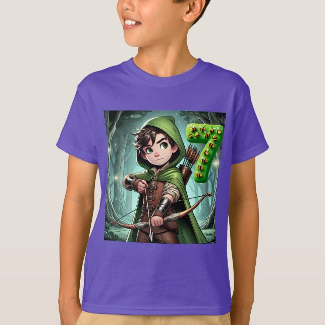 T-shirt Enfant À 7 Ans (Devant)