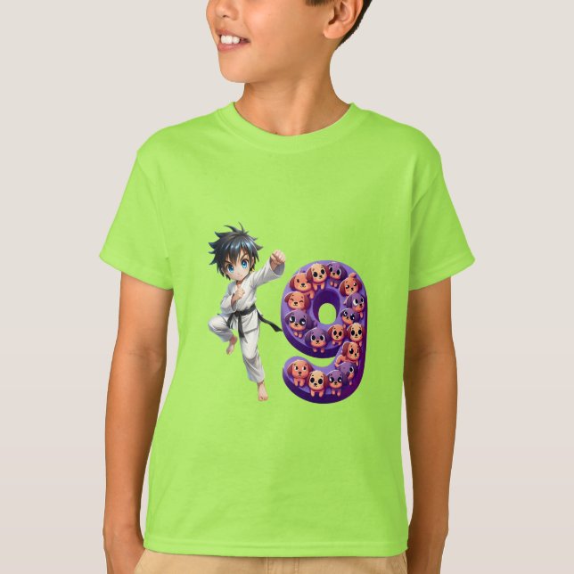 T-shirt Enfant À 9 Ans (Devant)
