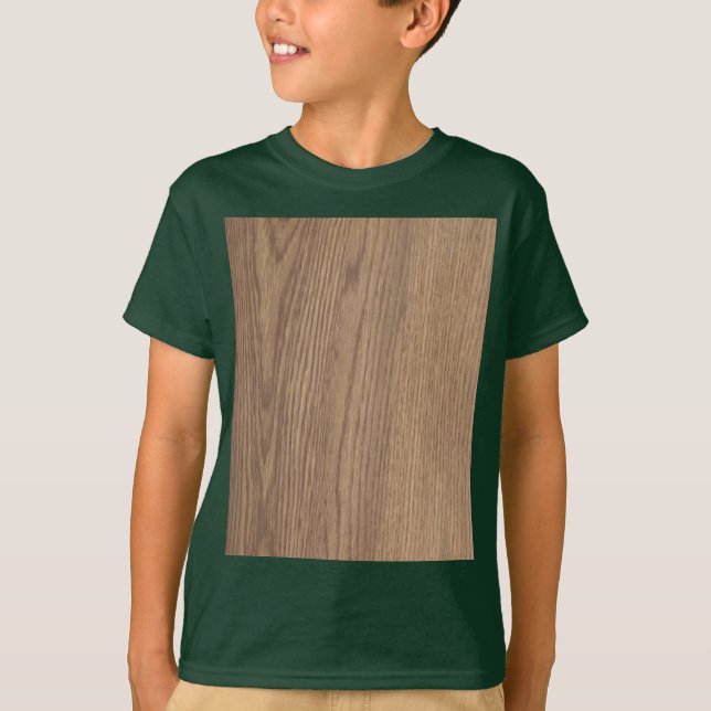 T-shirt enfant à grains de bois (Devant)