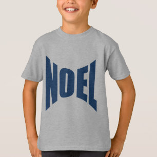 T-shirt  enfant acier clair  manches courtes NOEL