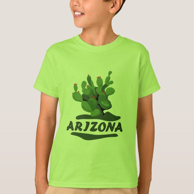T-shirt enfant Arizona Prickly Pear (Devant)