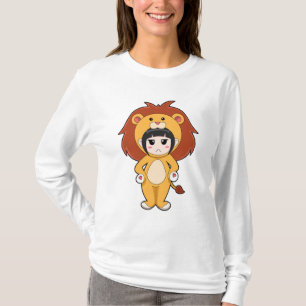 T-shirt Enfant avec costume de lion