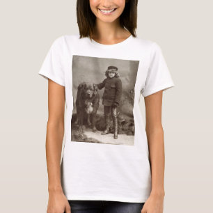 T-shirt Enfant avec le chien, C1885