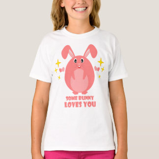 T-shirt enfant avec un lapin mignon
