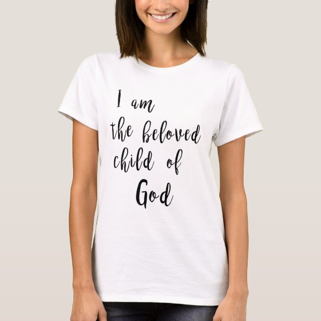 T-shirt Enfant bien-aimé de Dieu - tee - shirt (Devant)