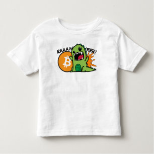 T-shirt enfant Bitcoin Dino