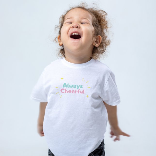 T-shirt enfant bleu et rose (Créateur téléchargé)