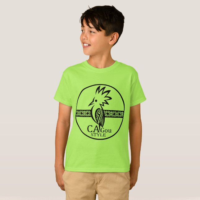 T-shirt enfant CAgou STYLE (Devant entier)